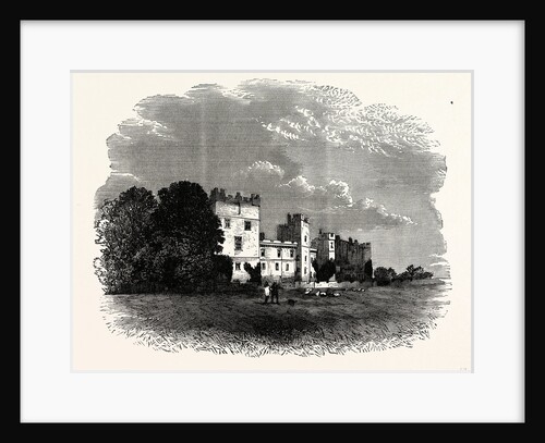 Raby Castle, West Side by Anonymous