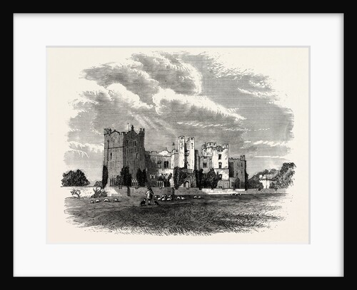 East Side of Raby Castle by Anonymous