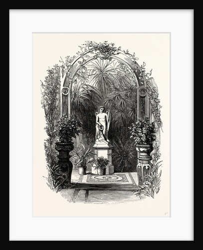 In the Winter Garden. Statue of Hymen, Byrtrom, Somerleyton by Anonymous