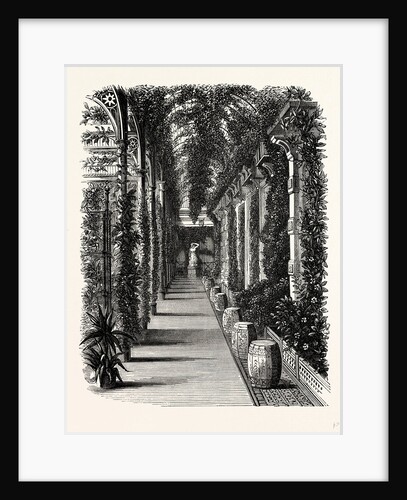 In the Winter Garden. Statue, Hautmann, Somerleyton by Anonymous