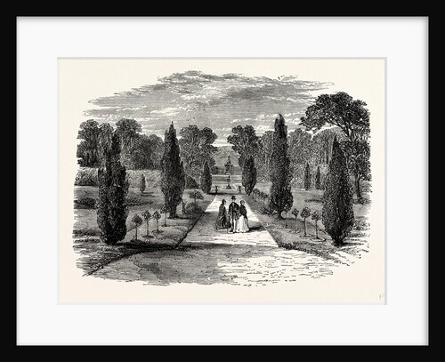 The Gardens, as seen from Melbourne Hall by Anonymous
