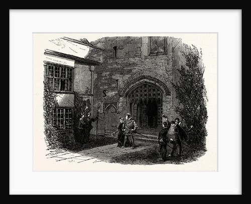Hever Castle: the Courtyard by Anonymous