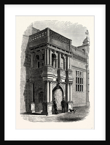 The Entrance Porch, West Front, Audley End by Anonymous