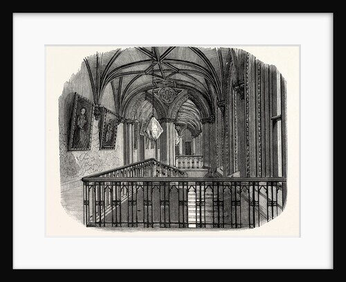 The Grand Corridor, or Ball room, Belvoir Castle by Anonymous
