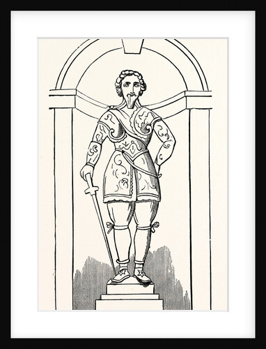 Statue of Sir Richard Leveson in the Courtyard at Trentham by Anonymous