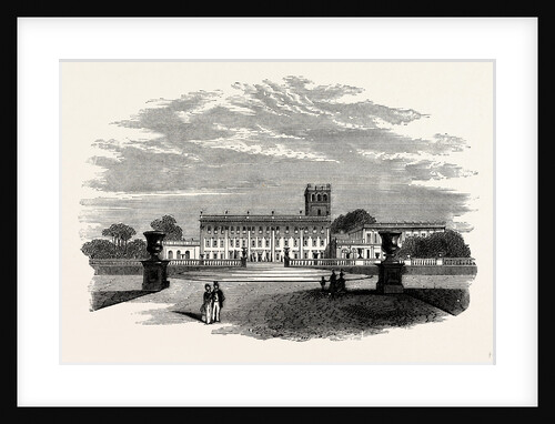 The South Front, from the Italian Gardens, Trentham by Anonymous