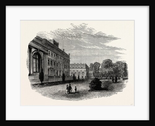 The Conservatory and Private Wing, South Front, Trentham by Anonymous