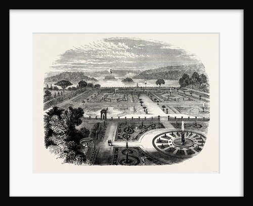 The Upper Terrace Garden by Anonymous