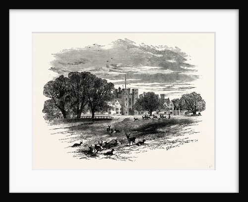 Front View from the Park, Knole House by Anonymous