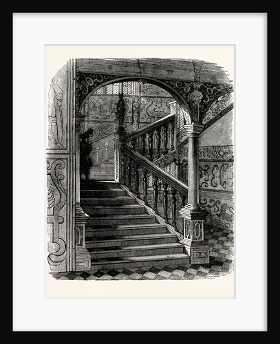 The Staircase, Knole House, Sevenoaks by Anonymous