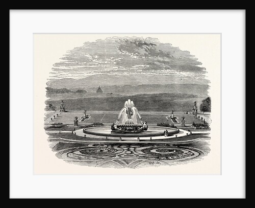 The Grand Fountain, Castle Howard by Anonymous