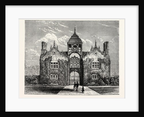 The Gatehouse, as seen from the Mansion, Westwood Park, UK by Anonymous