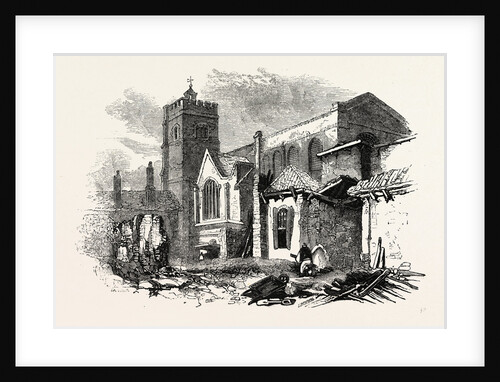 South side St. Bartholome-4's Church, London by Anonymous