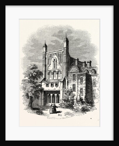 St. Stephen's Chapel, Thames, London by Anonymous