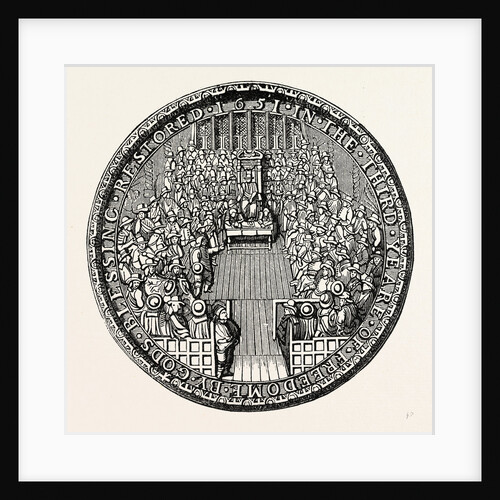 Great Seal Commonwealth, representing House Commons, London by Anonymous