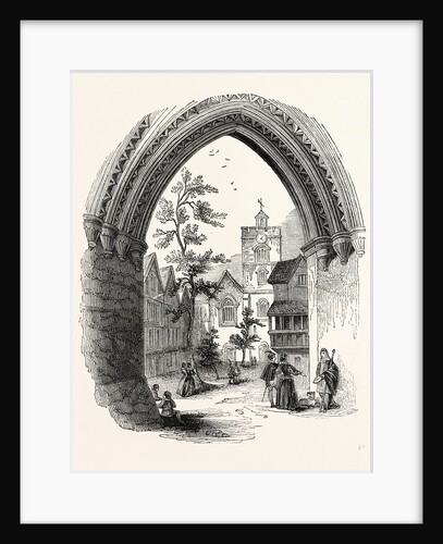 Entrance Bartholomew Close, Smithfield, London by Anonymous