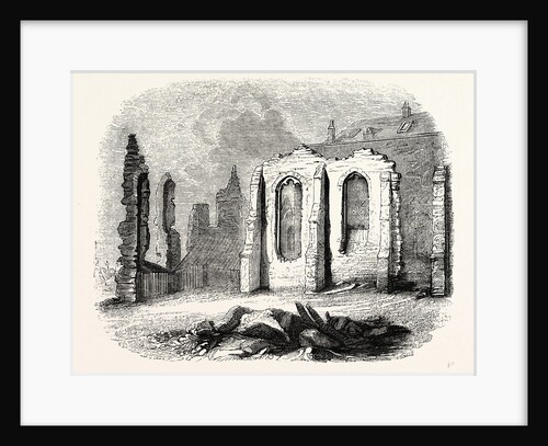 Ruins Savoy, 1711, London by Anonymous