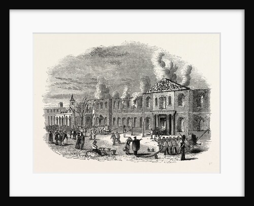Ruins Great Storehouse, November, 1841, London by Anonymous