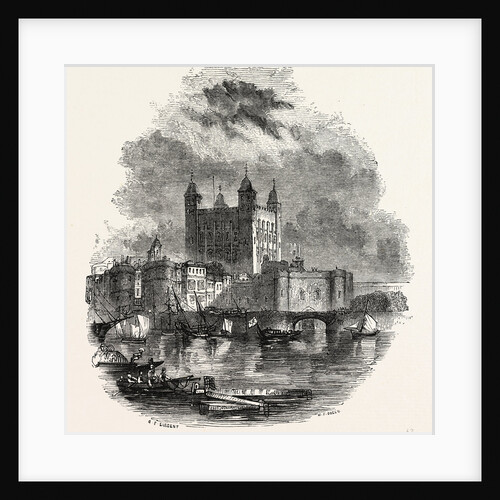 Tower Thames, London by Anonymous