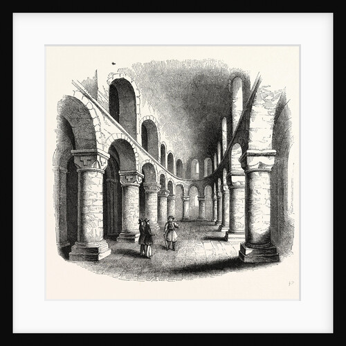 Interior Chapel White Tower, London by Anonymous