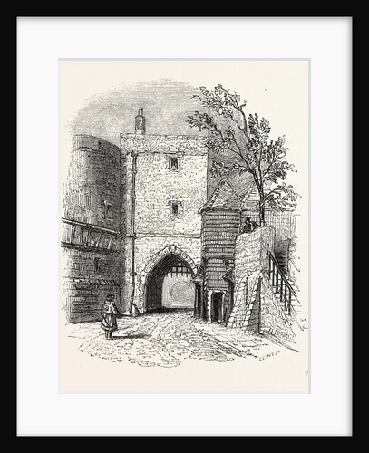 Tower entrance Gates, London by Anonymous