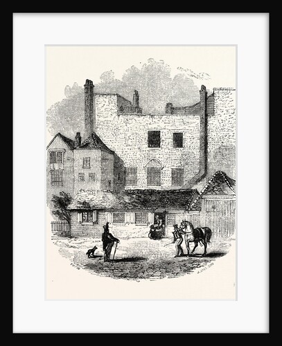 Exterior Beauchamp Tower from the Parade, c 1845, London by Anonymous