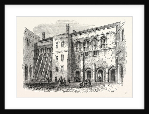 North side Priory Cloisters, London by Anonymous