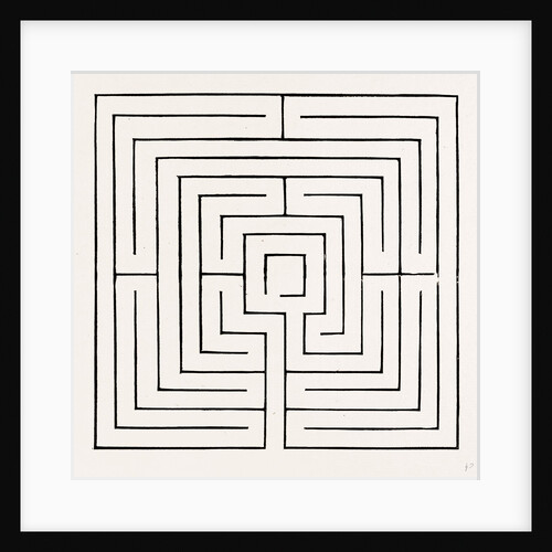 The Maze At Theobalds by Anonymous