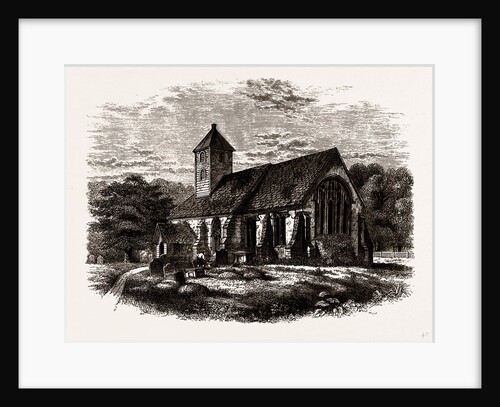 Old Hanworth Church by Anonymous