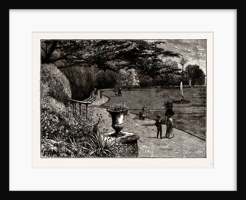 The Gardens of Orleans House, 1882 by Anonymous