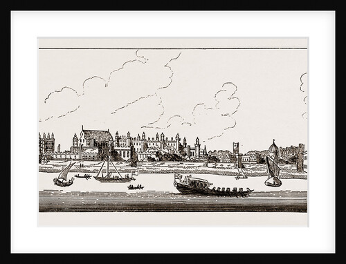 Old Hampton Court by Anonymous