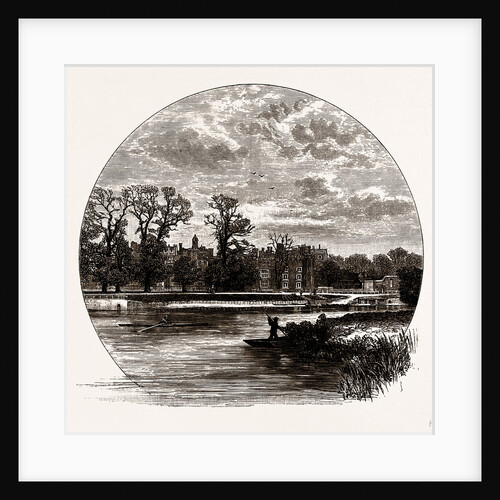 Hampton Court, from the River by Anonymous