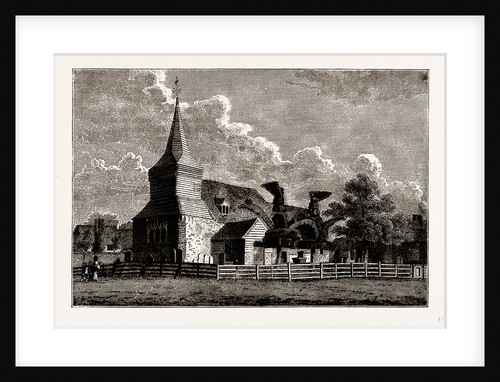 Bedfont Church by Anonymous
