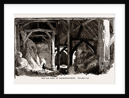 The Old Barn At Harmondsworth by Anonymous