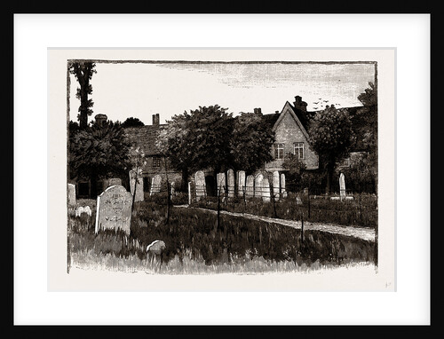 Grammar Schools and Almshouses, Walthamstow Churchyard by Anonymous
