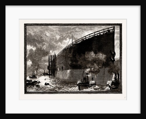 Launch of The Great Eastern by Anonymous