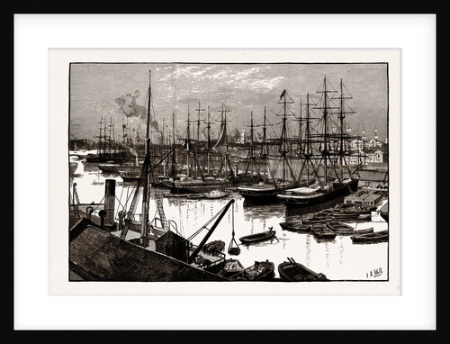 West India Docks, Isles of Dogs, London by Anonymous