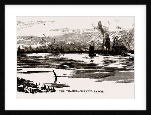 The Thames, Barking Reach by Anonymous