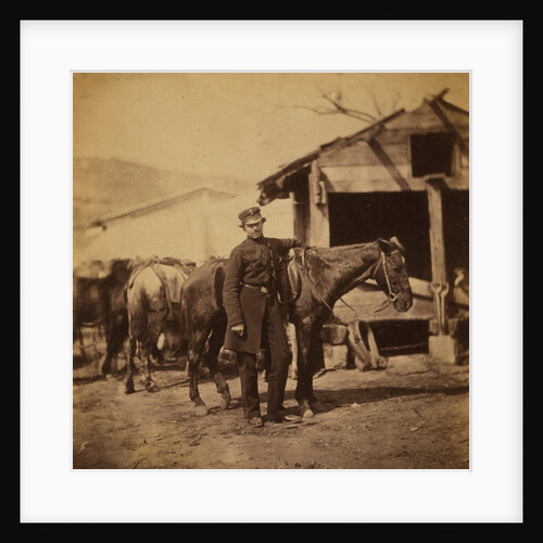 Captain Bathurst, Grenadier Guards, Crimean War by Roger Fenton