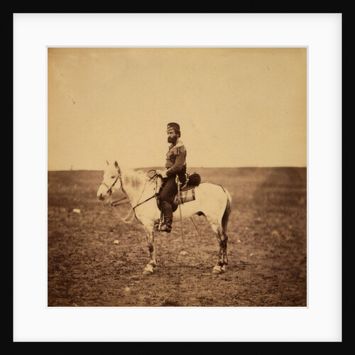 Captain Godley, 28th Regiment, Crimean War by Roger Fenton