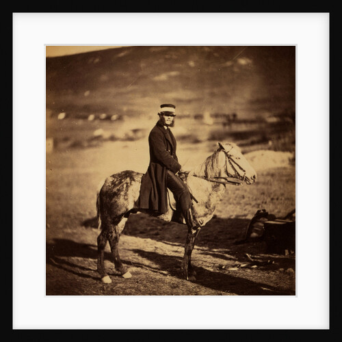 Mr. Angel, postmaster, Crimean War by Roger Fenton