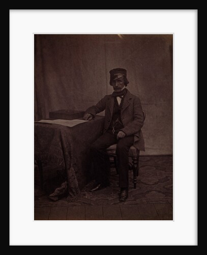 Dr. Sutherland, Sanitary Commission, Crimean War by Roger Fenton