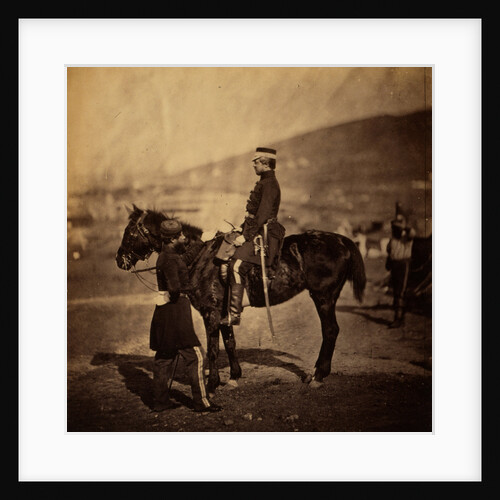 Brigadier General Lord George Paget C.B., Crimean War by Roger Fenton