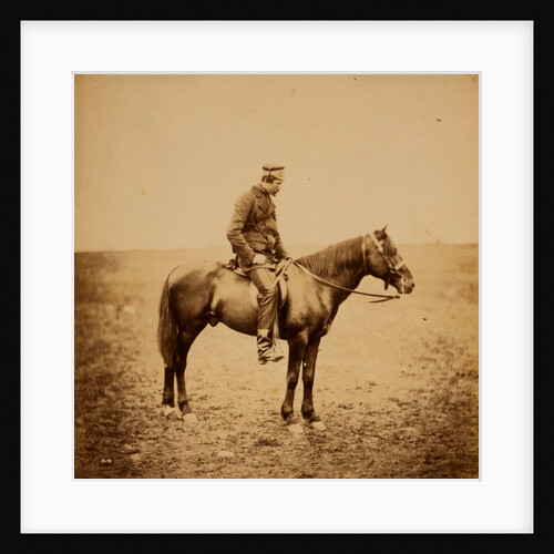 The Honourable Major Cathcart, Dep. As. Adj. General to the Light Division, Crimean War by Roger Fenton