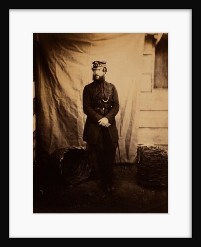 Captain Holder, Fusilier Guards, Crimean War by Roger Fenton