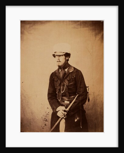 Captain Verschoyle, Grenadier Guards, Crimean War by Roger Fenton