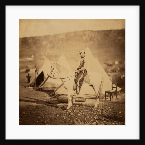 Chasseur d'Afrique - officer, Crimean War by Roger Fenton