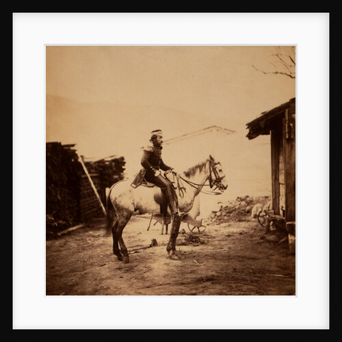 Captain Lilley, field train, Crimean War by Roger Fenton