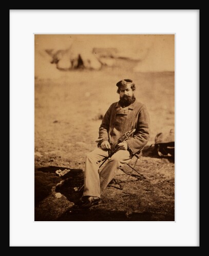 Dr. Marlow, 28th Regiment, Crimean War by Roger Fenton