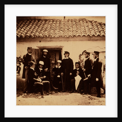 Rev. H.P. Wright, Reverend Messieurs Wallace, Sykes, Parson, H.A. Taylor, Boudier, Parker, Preston & Crozier by Roger Fenton
